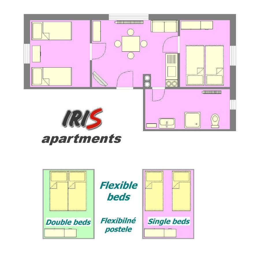 Apartments Iris Liptovský Mikuláš Екстериор снимка
